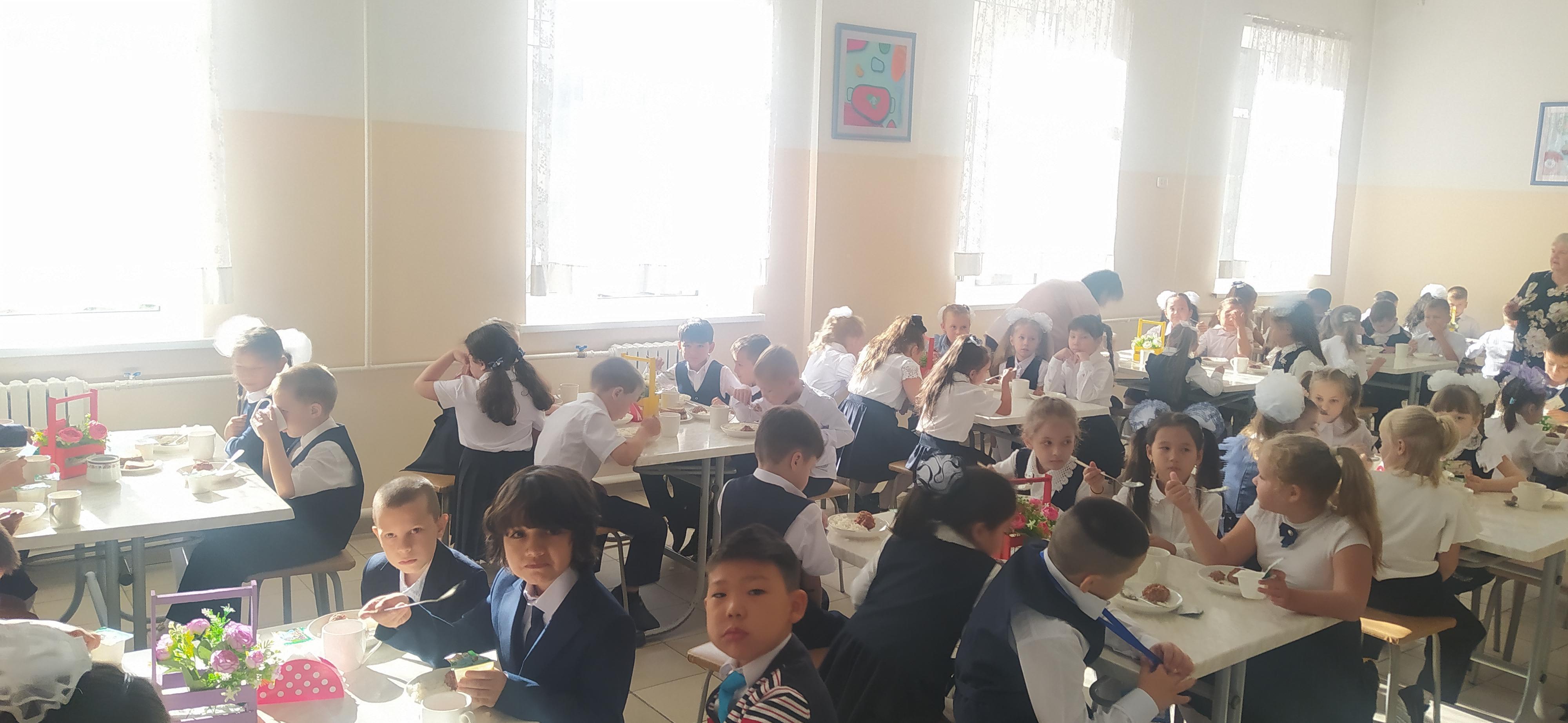 Бастауыш сынып оқушыларының тамақтануы/Питание учащихся начальной школы