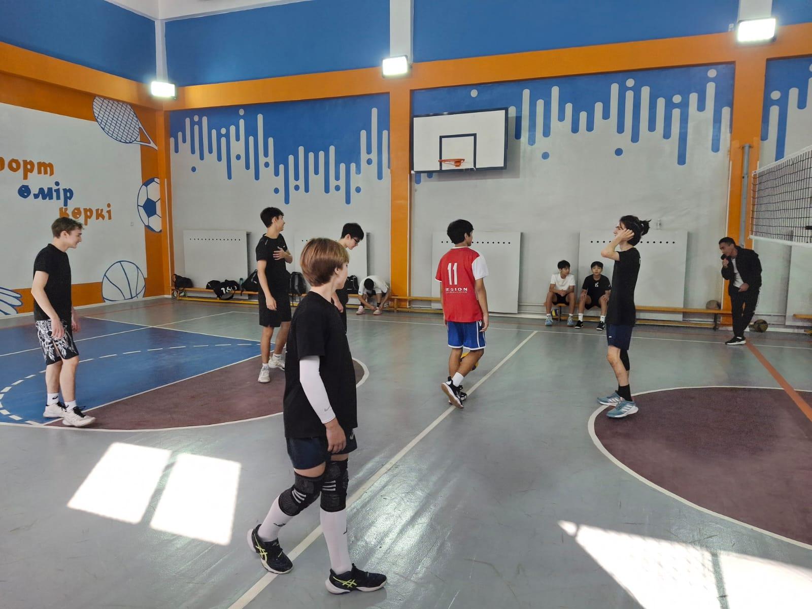 Волейбол жаттығулары