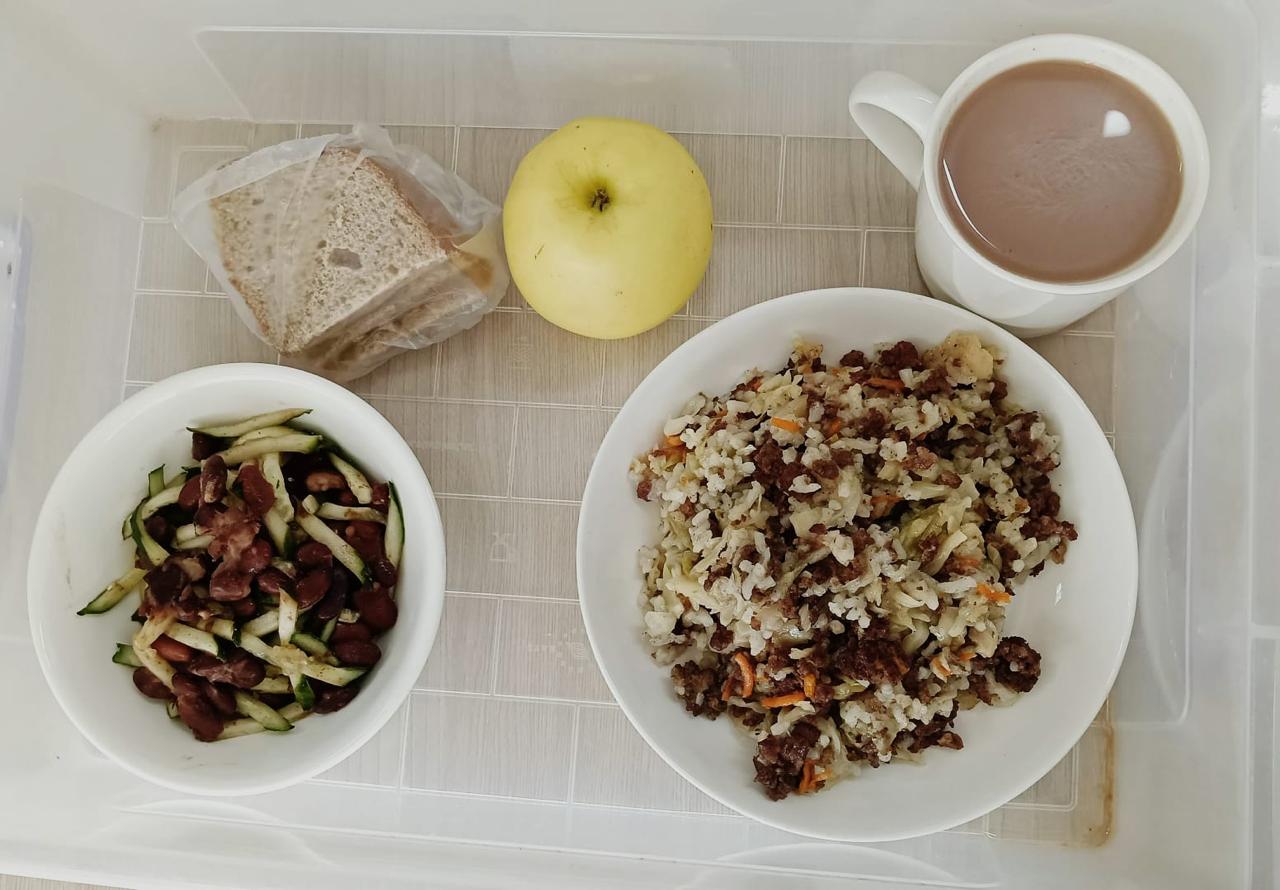 Меню: жалқау қырыққабат орамдары