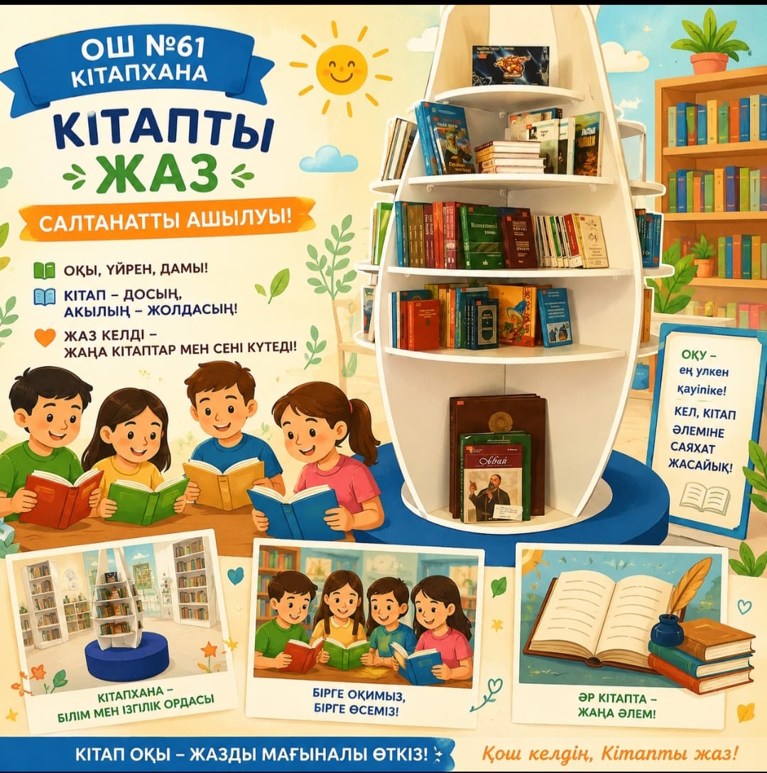 Кітапты жаз Книжное лето